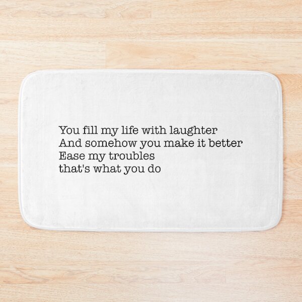 Item preview, Fill my life with laughter (black) designed and sold by didijuca.