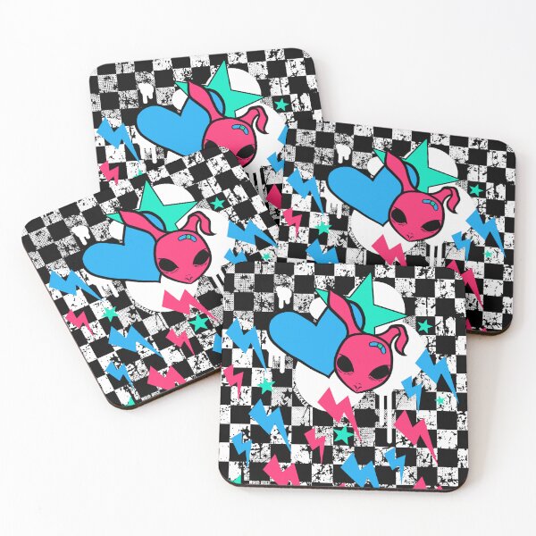 Item preview, Rock Bunny Checkerboard (Light Version) designed and sold by JanGrackle.