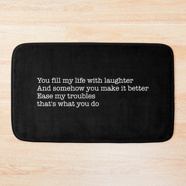 Item preview, Fill my life with laughter (white) designed and sold by didijuca.