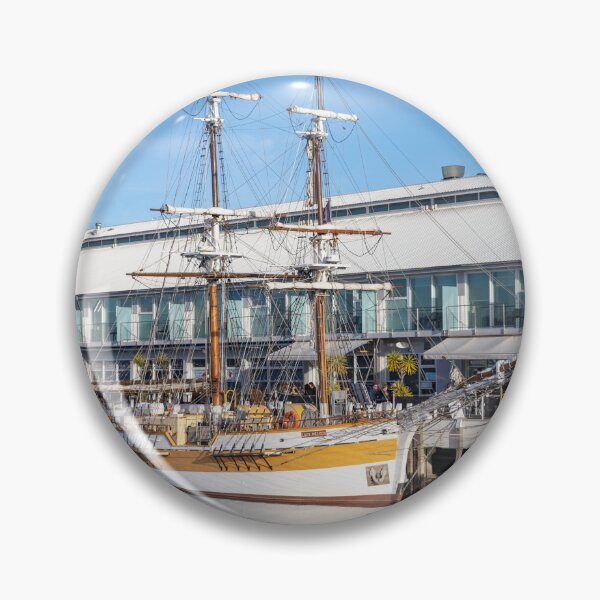 Item preview, Hobart Tasmania and Lady nelson tall ship in the marina designed and sold by Martin Berry Photography.