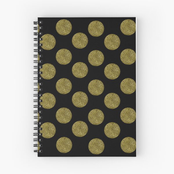 Item preview, polka dots,gold,black designed and sold by cutecrazytshirt.
