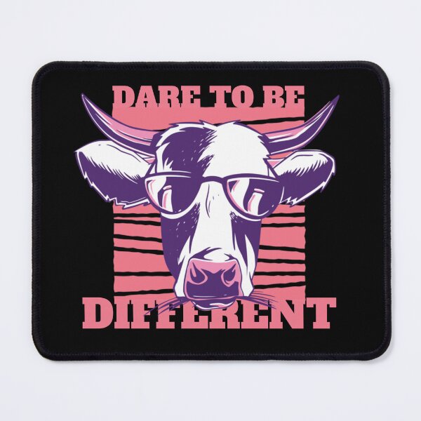 Item preview, Pink and purple cow with sunglasses Dare to be different  designed and sold by FarmsteadAcers.