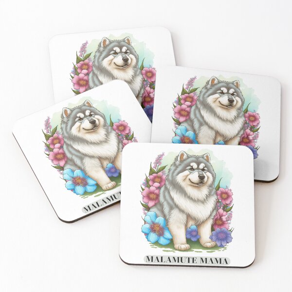 Aperçu de l'œuvre Maman Malamute créée et vendue par Bexxadoodles.