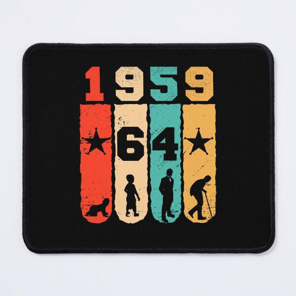 Item preview, Vintage 1959, 64th Birthday Gift designed and sold by ahmedbakkali.