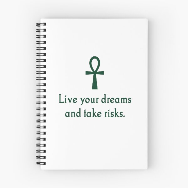 Item preview, Live Your Dreams and Take Risks designed and sold by CrankyOldDude.