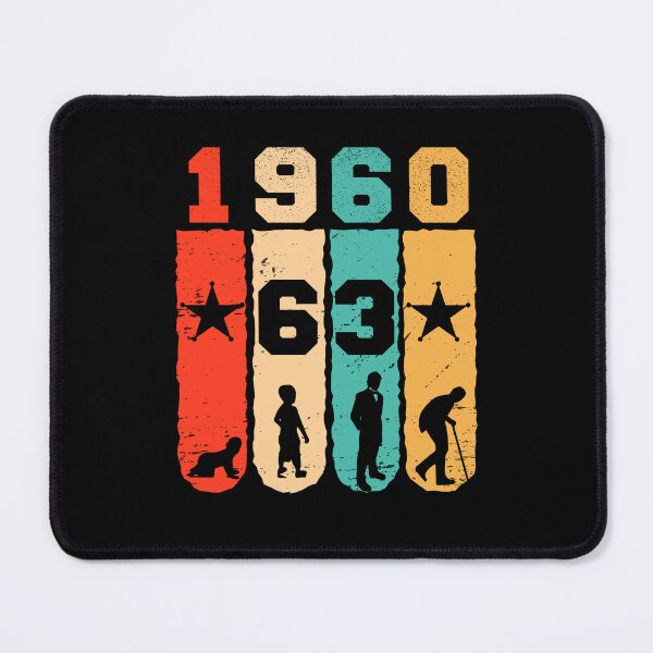 Item preview,  Vintage 1960, 63th Birthday Gift designed and sold by ahmedbakkali.