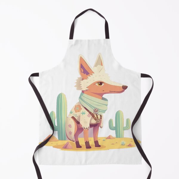 Item preview, Cute Coyote Cowboy(Transparent) designed and sold by pastelcountrytx.