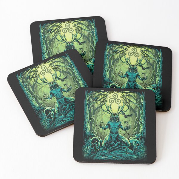 Item preview, Cernunnos Celtic Mythology God Irish Pagan Scottish Wicca designed and sold by BluePagan.