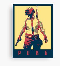 PUBG (PlayerUnknown's Battlegrounds) Political Canvas Print