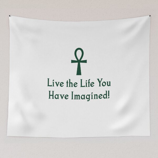 Item preview, Live The Life You Have Imagined designed and sold by CrankyOldDude.