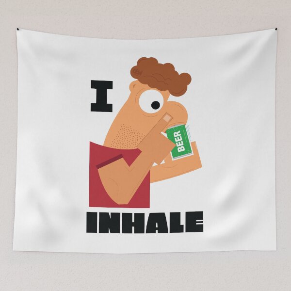 Item preview, Beeraholic I love Beer So Much I Inhale Meme Like Beer So Much I Sniff It LOL designed and sold by doseofwin.