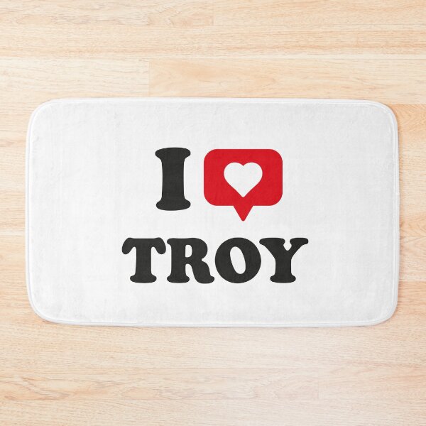 Item preview, I Love Troy, I Heart Troy, Hometown Troy, Michigan designed and sold by Danylo Mikhnievych.