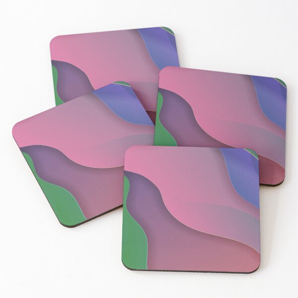 Item preview, Waves of Purple, Pink and Green designed and sold by hedru.