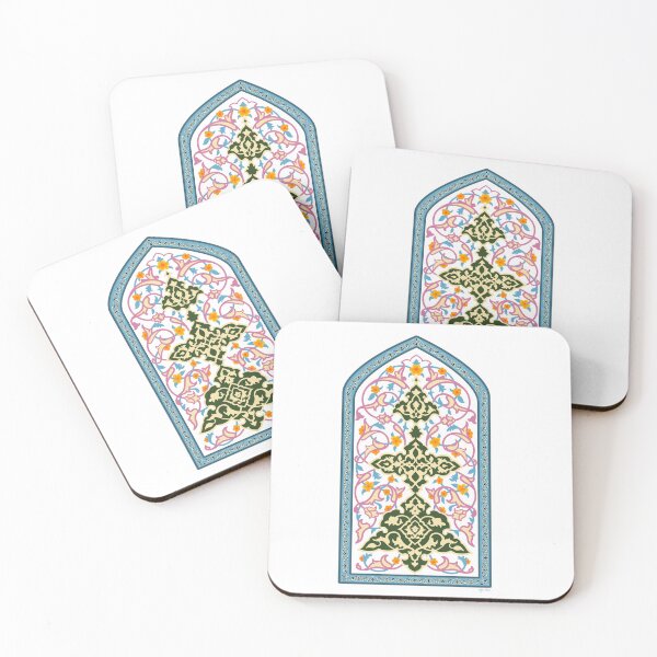 Item preview, Colourful Islamic Art Persian Rug Style Pattern designed and sold by nabilaxart.