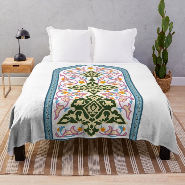 Item preview, Colourful Islamic Art Persian Rug Style Pattern designed and sold by nabilaxart.