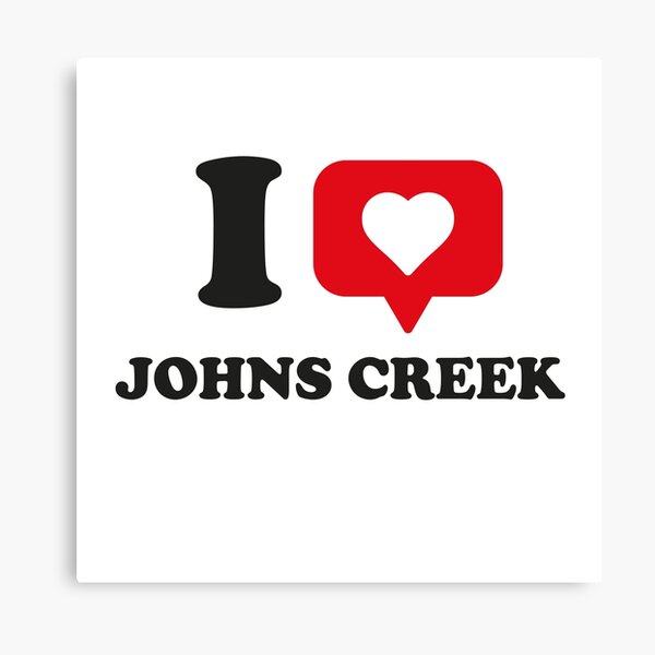 Item preview, I Love Johns Creek, I Heart Johns Creek, Hometown Johns Creek, Georgia designed and sold by Danylo Mikhnievych.