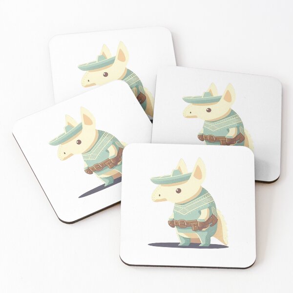 Item preview, Cute Armadillo Cowboy(Transparent) designed and sold by pastelcountrytx.