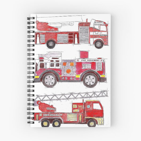 Item preview, Three fire engines designed and sold by Vicky Pratt.