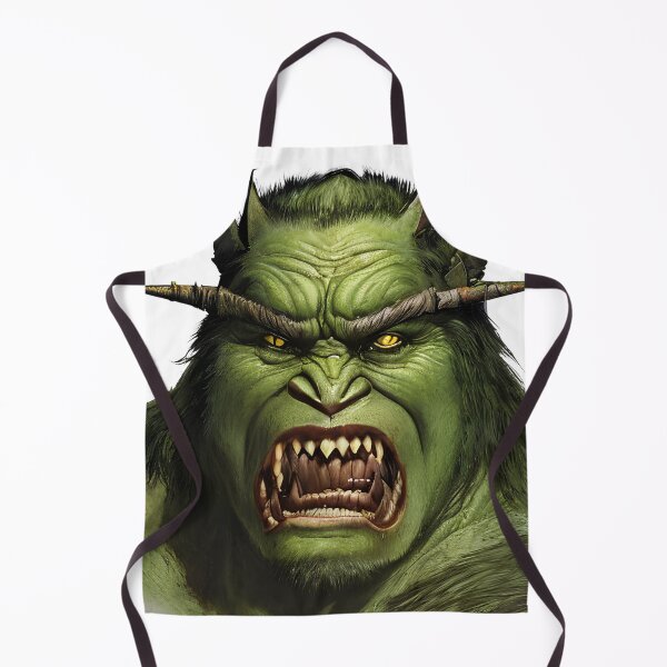Item preview, RPG orc head fantasy style designed and sold by Soul-Crumbs.