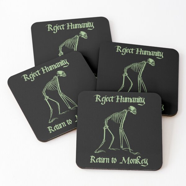 Item preview, Reject Humanity Return To Monkey designed and sold by blueversion.