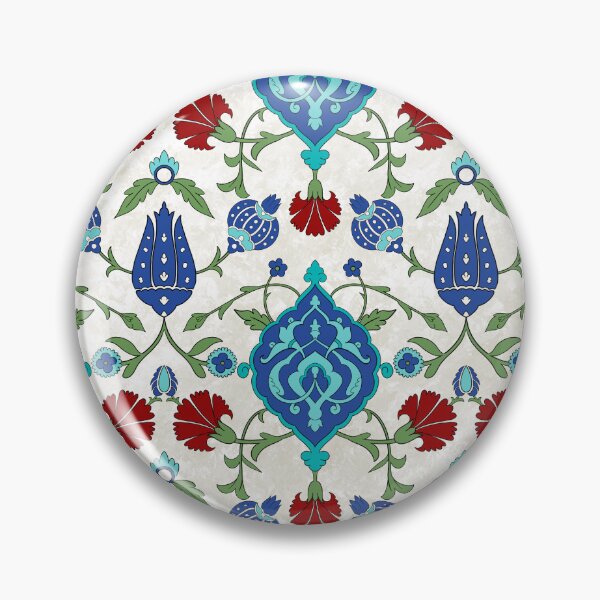 Item preview, Islamic Art Turkish Tiles Pattern designed and sold by nabilaxart.