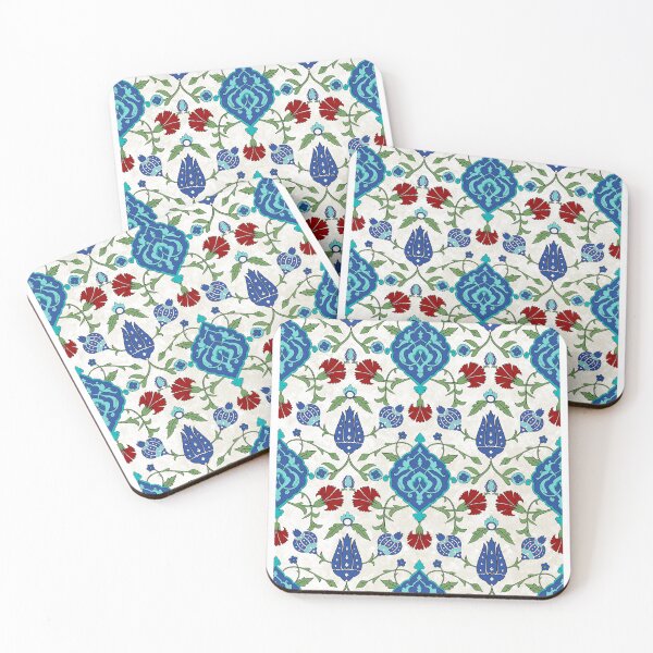 Item preview, Islamic Art Turkish Tiles Pattern designed and sold by nabilaxart.