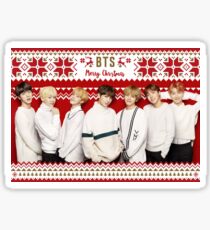 BTS Merry Christmas Sticker