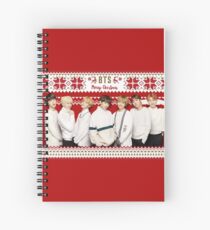 BTS Merry Christmas Spiral Notebook