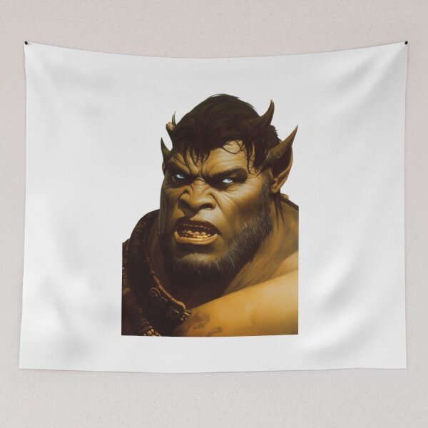 Item preview, Rpg orc head fantasy style designed and sold by Soul-Crumbs.