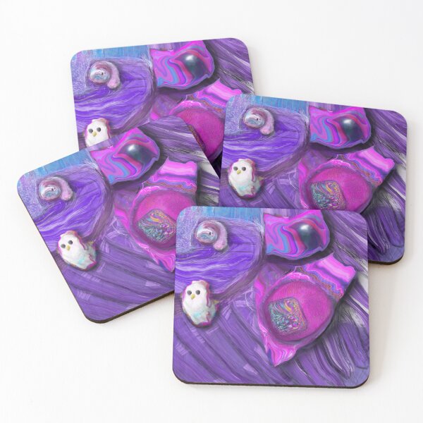 Item preview, Pink Astronaut Surreal Pattern designed and sold by Brain Dead Philosophy .