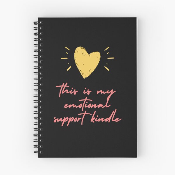 Item preview, this is my emotional support kindle designed and sold by Tarikbouchmal.