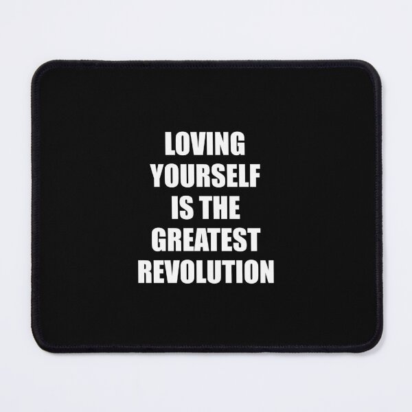 Item preview, Loving yourself is the greatest revolution - self love quotes designed and sold by Inspirationmotivation.