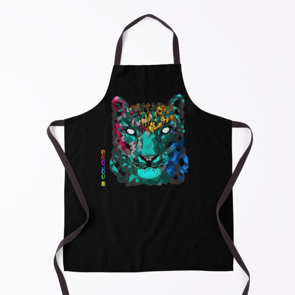 Item preview, Neon abstract colorful snow leopard designed and sold by Bcolors.