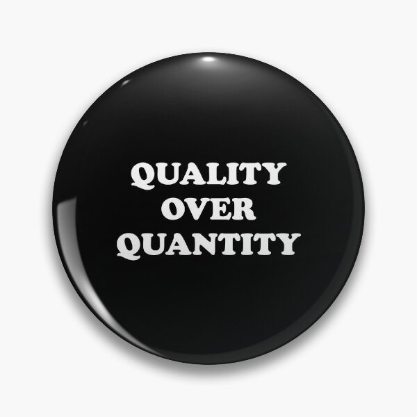 Item preview, Quality Over Quantity designed and sold by Inspirationmotivation.