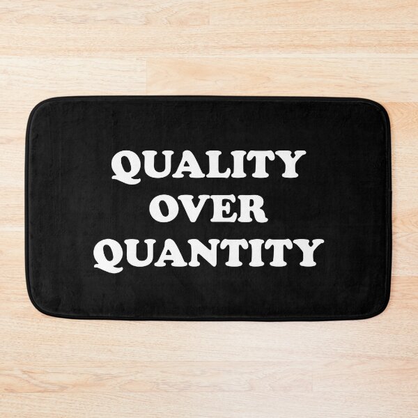Item preview, Quality Over Quantity designed and sold by Inspirationmotivation.