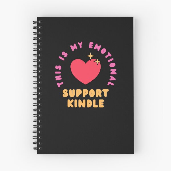 Item preview, this is my emotional support kindle designed and sold by Tarikbouchmal.