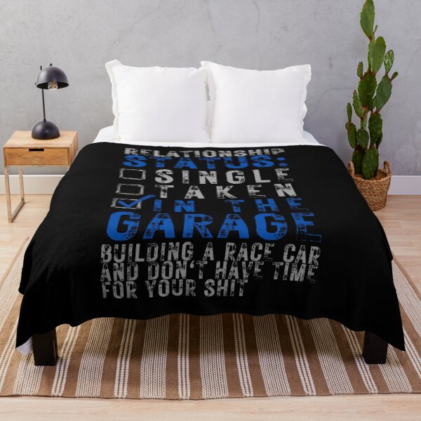 Item preview, Relationship Status Single Taken In The Garage Building A Race Car designed and sold by brytfanna.