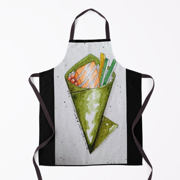 Item preview, Salmon temaki *hand roll designed and sold by ImitationArt.