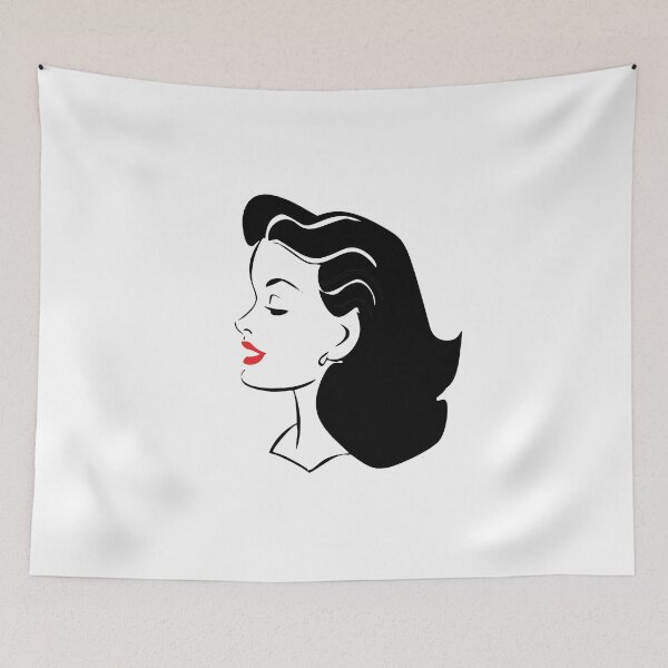 Item preview, Chic Retro Woman designed and sold by CrafTeeMrsB.