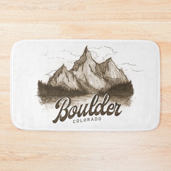 Item preview, Boulder Mountain Sketch, Colorado Art, Mountain Landscape Drawing designed and sold by Tritonn204.