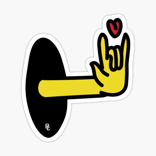 ILY Portal Sticker