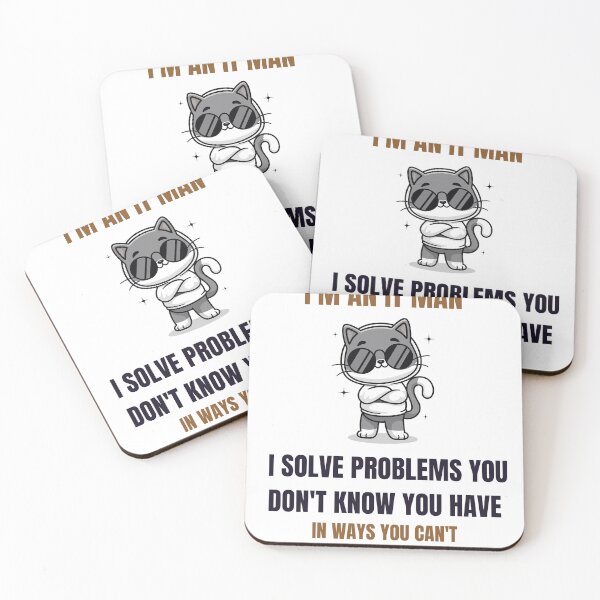 Item preview, I'M AN IT MAN designed and sold by devma.