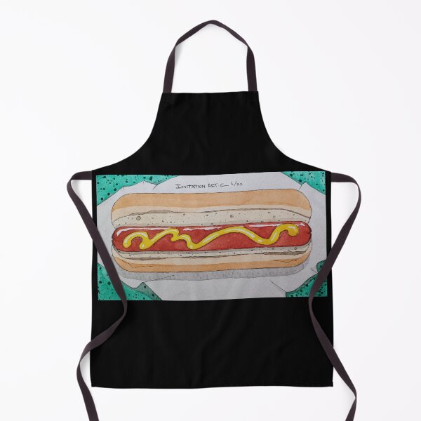 Item preview, Hotdog with mustard designed and sold by ImitationArt.
