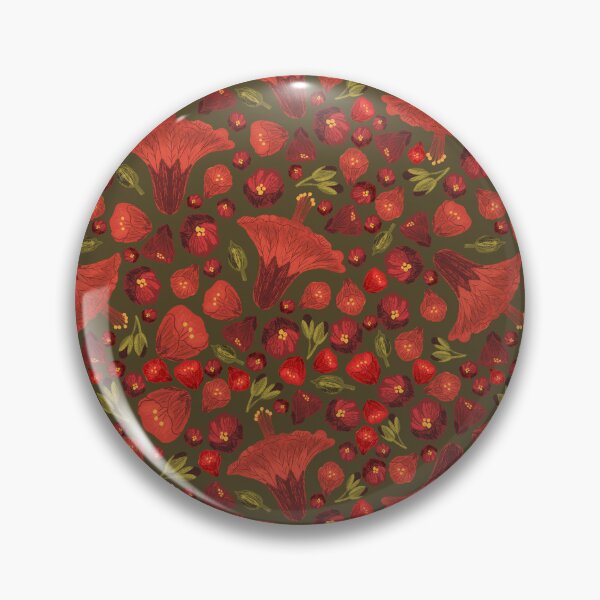 Item preview, Abutilon flower seamless pattern designed and sold by Gabba Delgado.