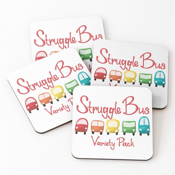 Item preview, Struggle Bus Variety Pack designed and sold by NoniBeeArtwork.