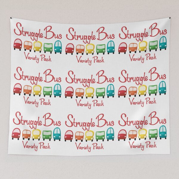 Item preview, Struggle Bus Variety Pack designed and sold by NoniBeeArtwork.