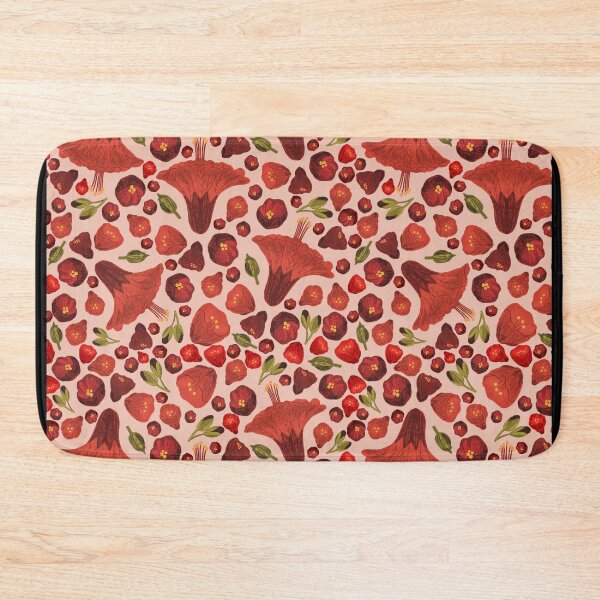 Item preview, Abutilon flower seamless pattern designed and sold by Gabba Delgado.