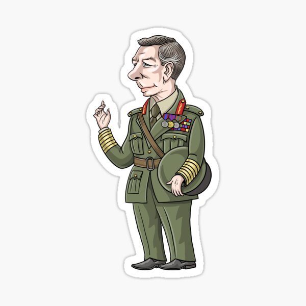 King George VI (Design 2) Sticker