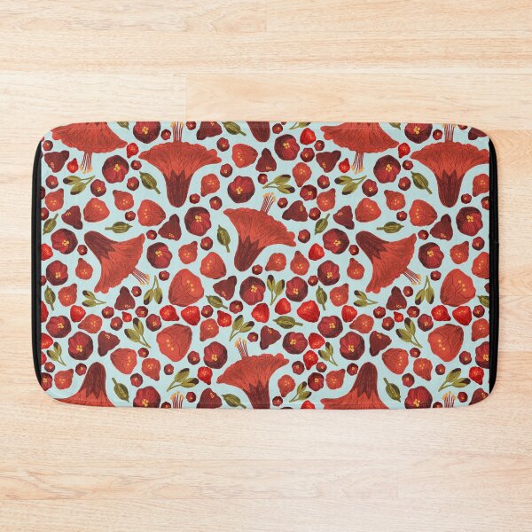 Item preview, Abutilon flower seamless pattern designed and sold by Gabba Delgado.