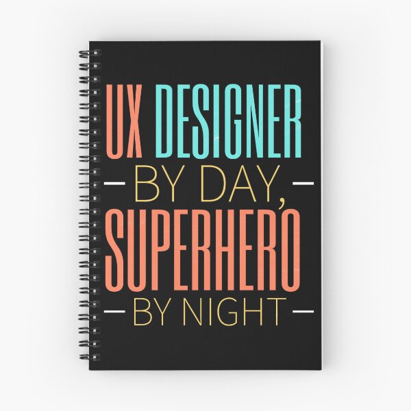 Item preview, UX Designer by Day , superhero by night, funny ux designer shirt designed and sold by mwebba2005.